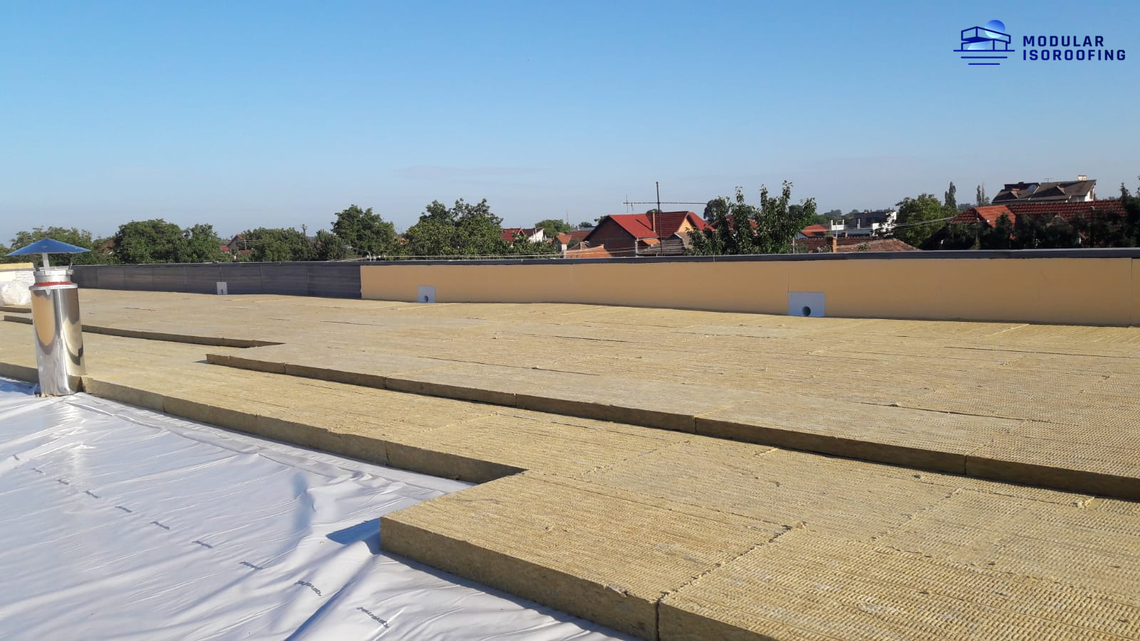 Termoizolare cu vată minerală bazaltică